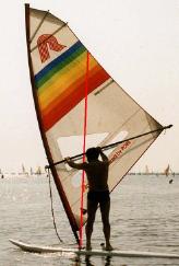 A red line shows (roughly) the sail's centerline